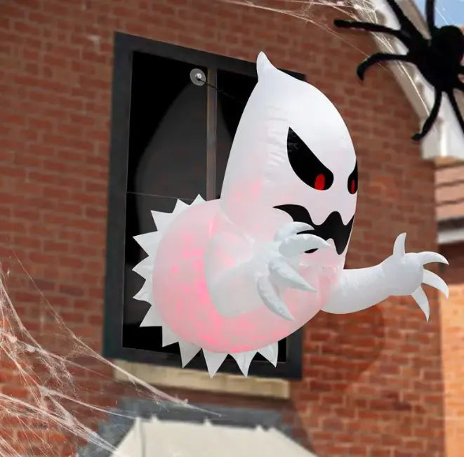 Window Halloween Ghost