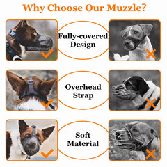 Pet Dog Mouth Cover Mask