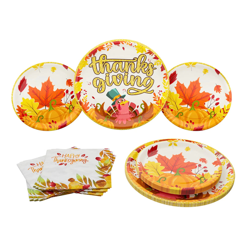 Thanksgiving Plates & Napkins