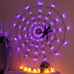 LED Spider Web Lights