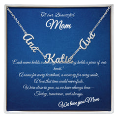 Personalized Multiple Name Necklace
