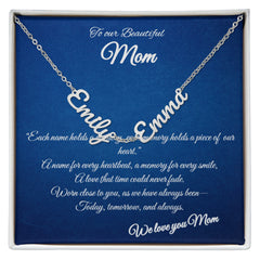 Personalized Multiple Name Necklace