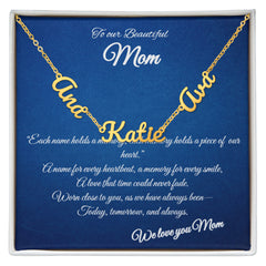 Personalized Multiple Name Necklace