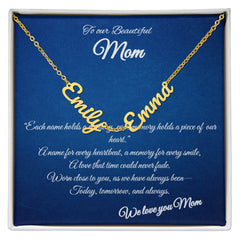 Personalized Multiple Name Necklace