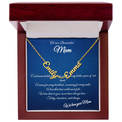 Personalized Multiple Name Necklace