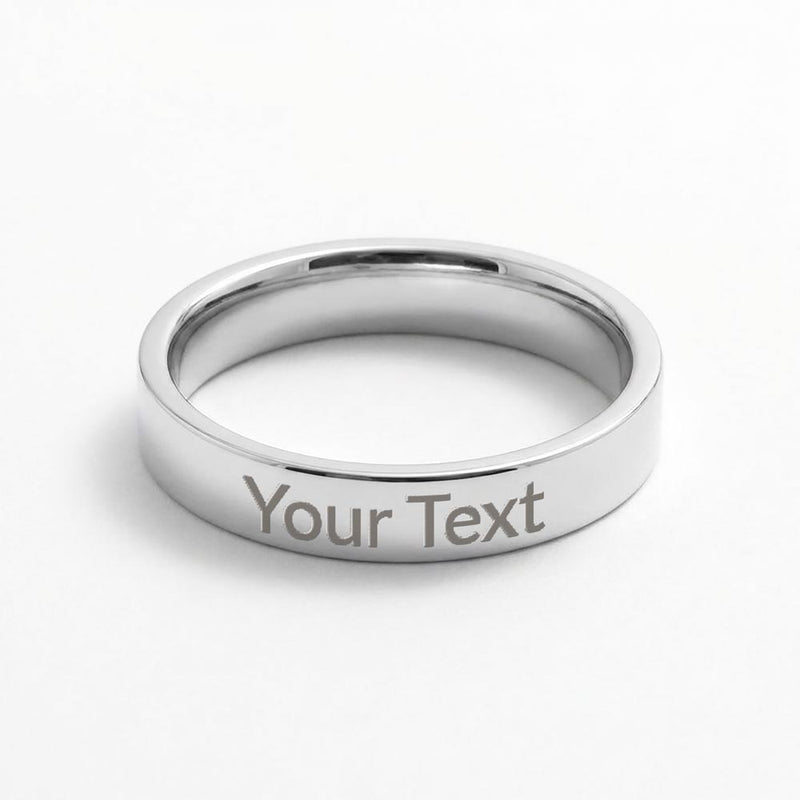 Engraved Women's Ring