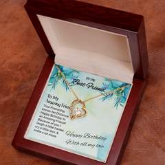 To My Best friend - Forever Love Necklace
