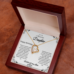 Happy Birthday To An Amazing Daughter - Forever Love Necklace