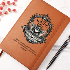 To My Auntie- Leather Journal