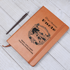 To My Uncle Leather Journal – A Thoughtful Gift for the favourite Uncle