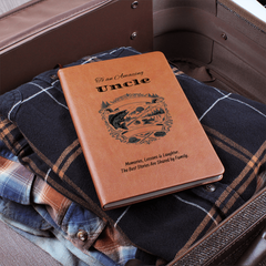 To My Uncle Leather Journal – A Thoughtful Gift for the favourite Uncle