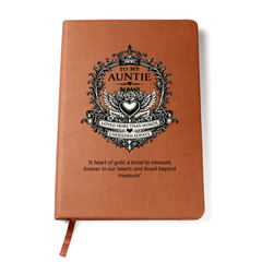 To My Auntie- Leather Journal