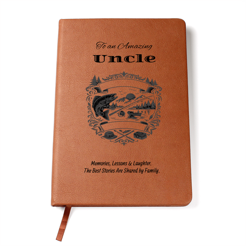 To My Uncle Leather Journal – A Thoughtful Gift for the favourite Uncle