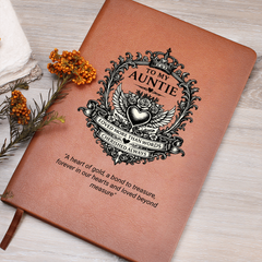 To My Auntie- Leather Journal