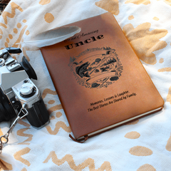 To My Uncle Leather Journal – A Thoughtful Gift for the favourite Uncle
