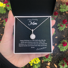 Happy Birthday Mom - Eternal Hope Necklace