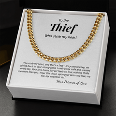 Cuban Link Chain Gift for Men
