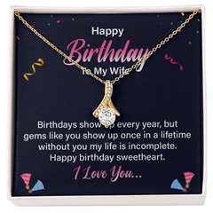 Happy Birthday to My Wife – Alluring Beauty Necklace