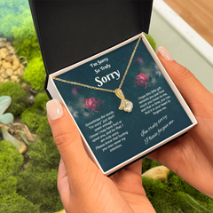 I'm Truly Sorry - Alluring Beauty Necklace