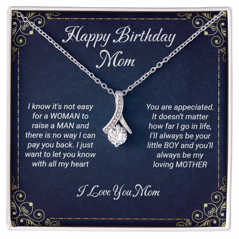 Happy Birthday Mom - Alluring Beauty Necklace
