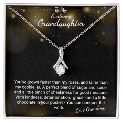 Alluring Beauty Necklace. To My Everloving Grandaughter