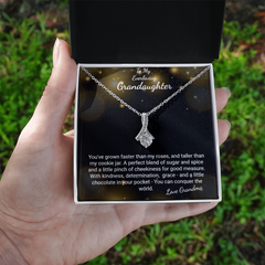 Alluring Beauty Necklace. To My Everloving Grandaughter