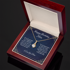 Happy Birthday Mom - Alluring Beauty Necklace