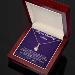 Happy Birthday Mom. Alluring Beauty Necklace