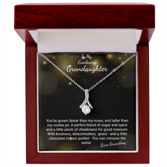 Alluring Beauty Necklace. To My Everloving Grandaughter