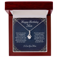 Happy Birthday Mom - Alluring Beauty Necklace