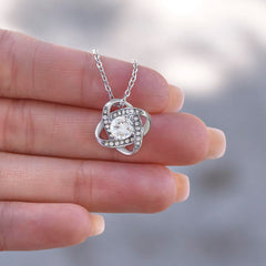 To the Love of My Life. Love knot Necklace