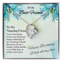 To My Best friend - Forever Love Necklace