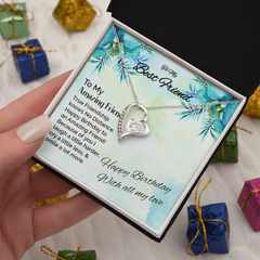 To My Best friend - Forever Love Necklace