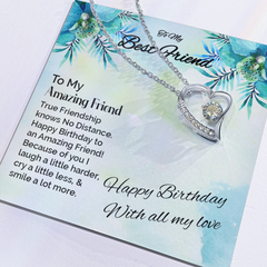 To My Best friend - Forever Love Necklace