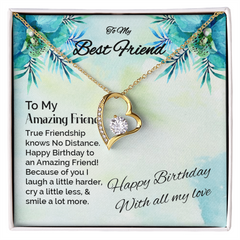 To My Best friend - Forever Love Necklace