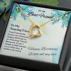 To My Best friend - Forever Love Necklace