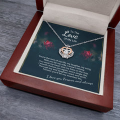 Crown Pendant Necklace. To The Love of my Life