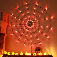LED Spider Web Lights