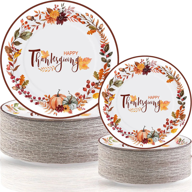 Thanksgiving Paper Plates