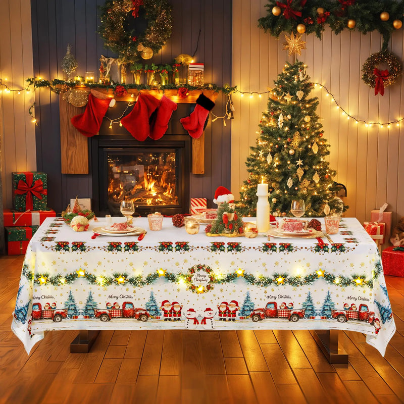 LED Christmas Tablecloth