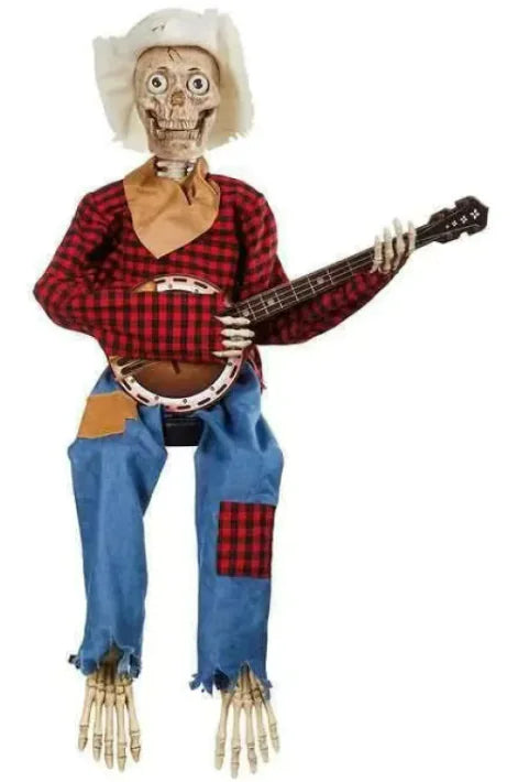 Halloween Banjo Skeleton