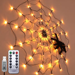 LED Spider Web Lights