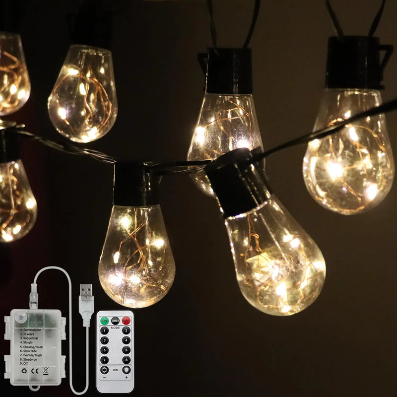 Hanging Christmas Lights